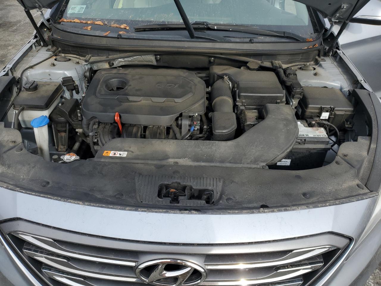 2017 Hyundai Sonata VIN 5NPE34AF1HH459463 Copart auction photo, rear end / side damage thumbnail 11