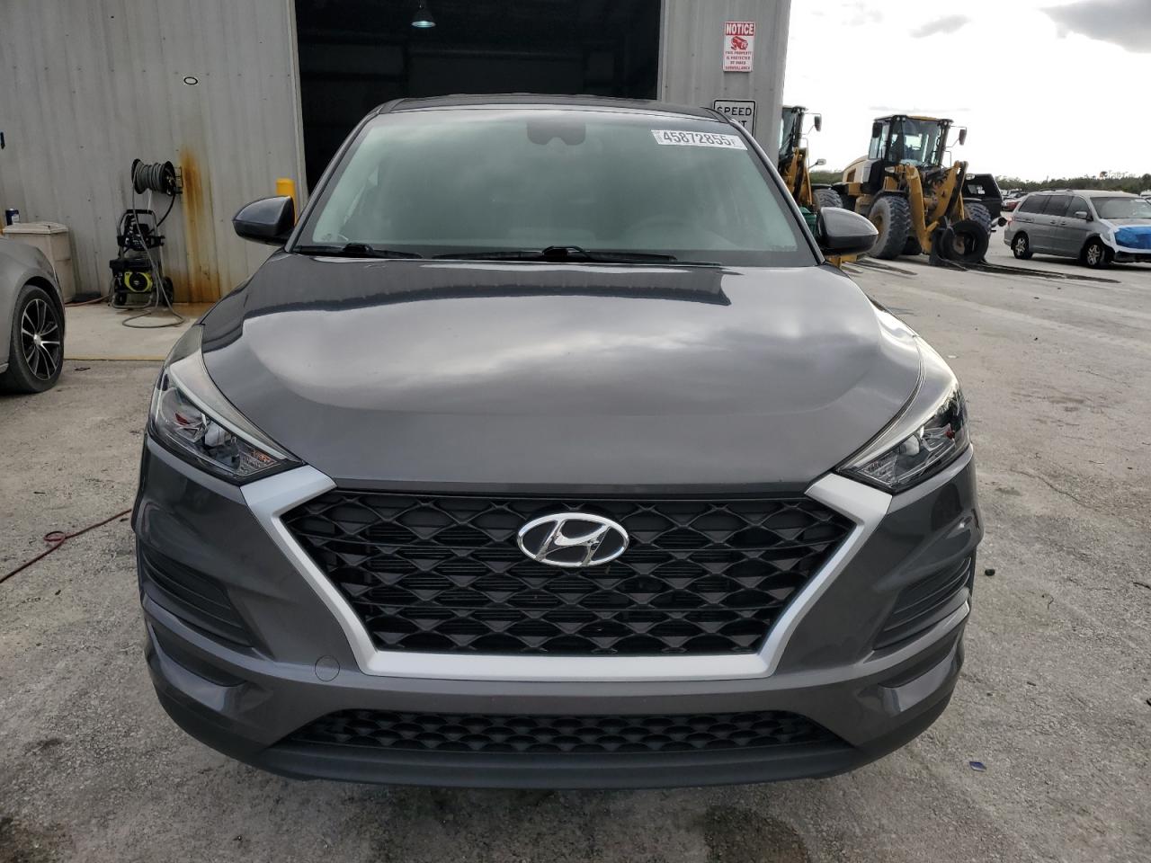 2021 Hyundai Tucson VIN KM8J23A46MU337722 Copart auction photo, rear end / minor dent/scratches damage thumbnail 5