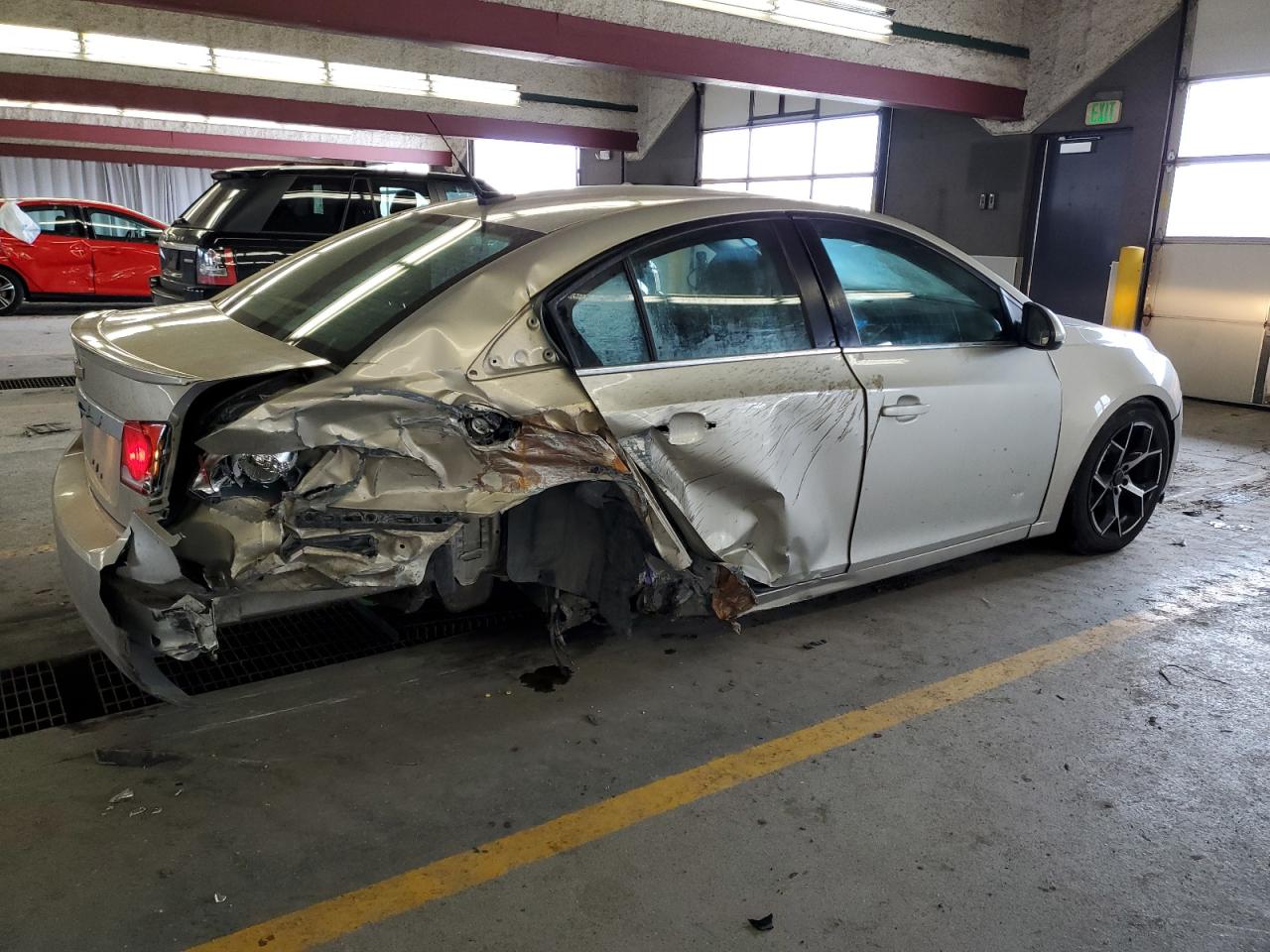 2012 Chevrolet Cruze VIN 1G1PJ5SC1C7165396 Copart auction photo, rear end / all over damage thumbnail 3