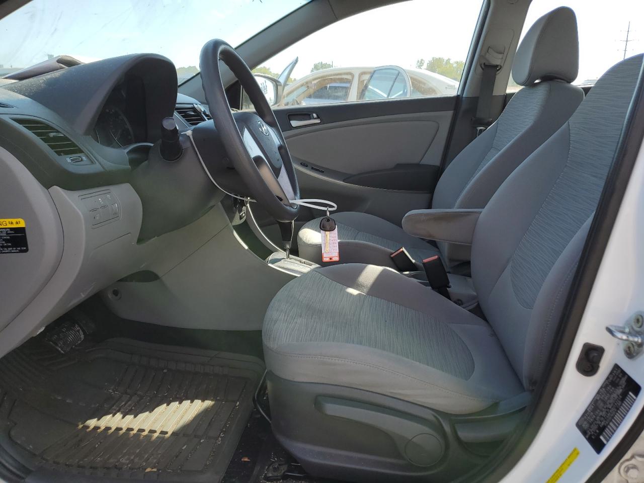 2016 Hyundai Accent VIN KMHCT4AE8GU142214 Copart auction photo, front end damage thumbnail 7