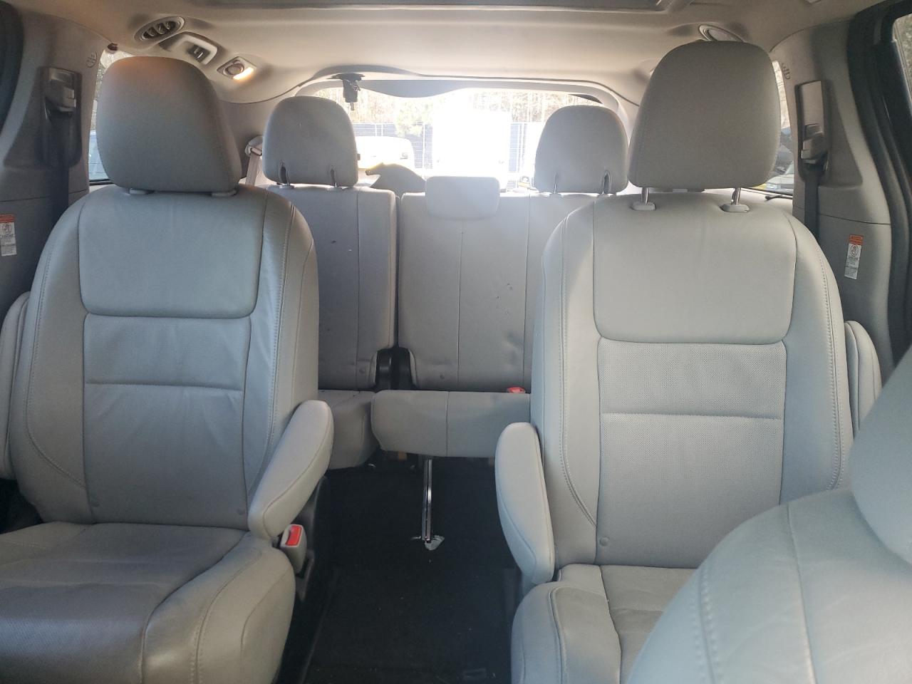 2015 Toyota Sienna VIN 5TDDK3DC4FS112856 Copart auction photo, rear end / front end damage thumbnail 10