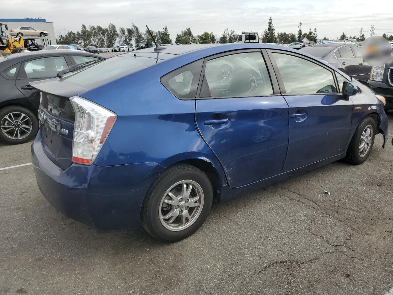 2010 Toyota Prius VIN JTDKN3DU3A0103228 Copart auction photo, front end / frame damage damage thumbnail 4