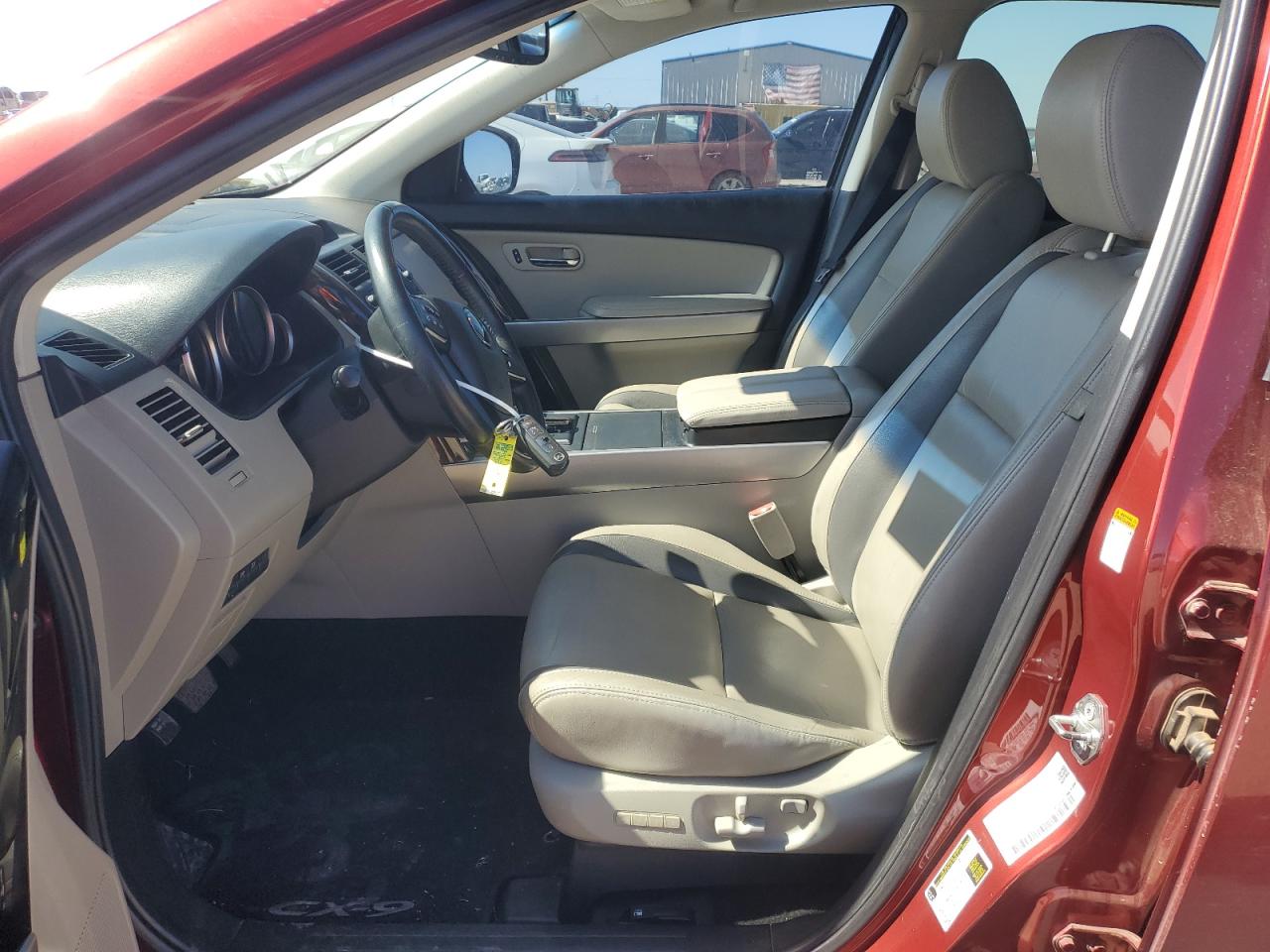 2011 Mazda CX-9 VIN JM3TB2DA9B0326234 Copart auction photo, front end / minor dent/scratches damage thumbnail 7