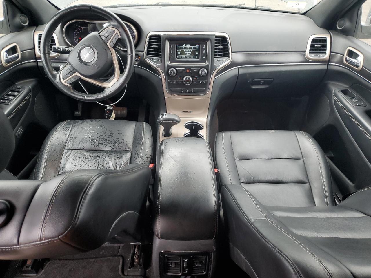 2015 Jeep Grand Cherokee VIN 1C4RJFBG7FC658097 Copart auction photo, front end / side damage thumbnail 8