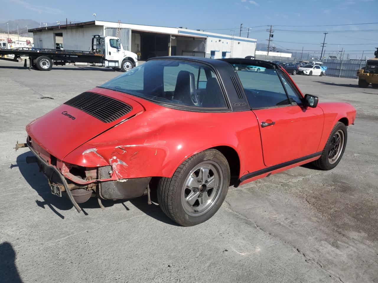 1989 Porsche 911 VIN WP0EB0918KS160341 Copart auction photo, front end / rear end damage thumbnail 3