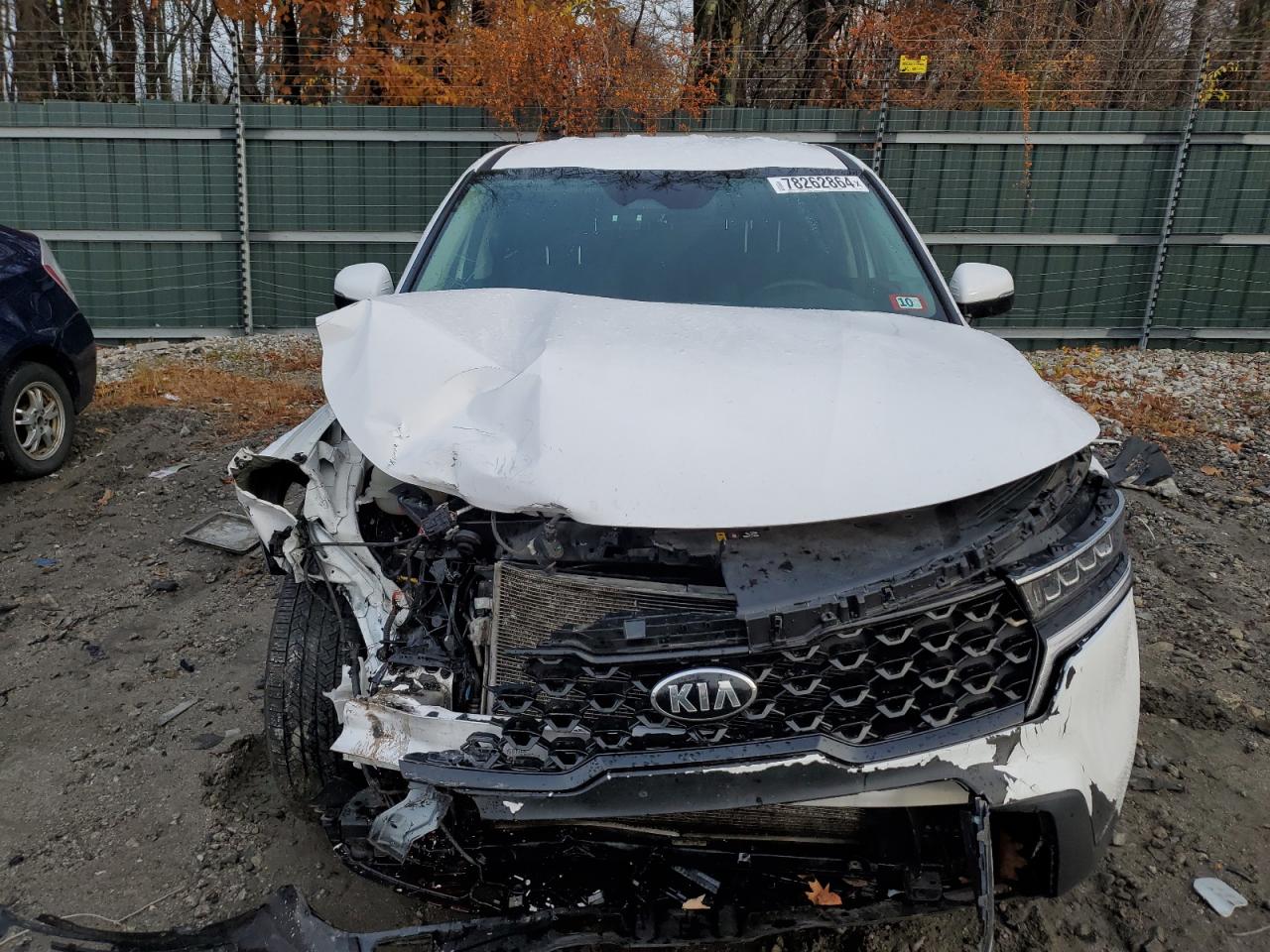 2021 KIA Sorento VIN 5XYRGDLC5MG023032 Copart auction photo, front end damage thumbnail 5