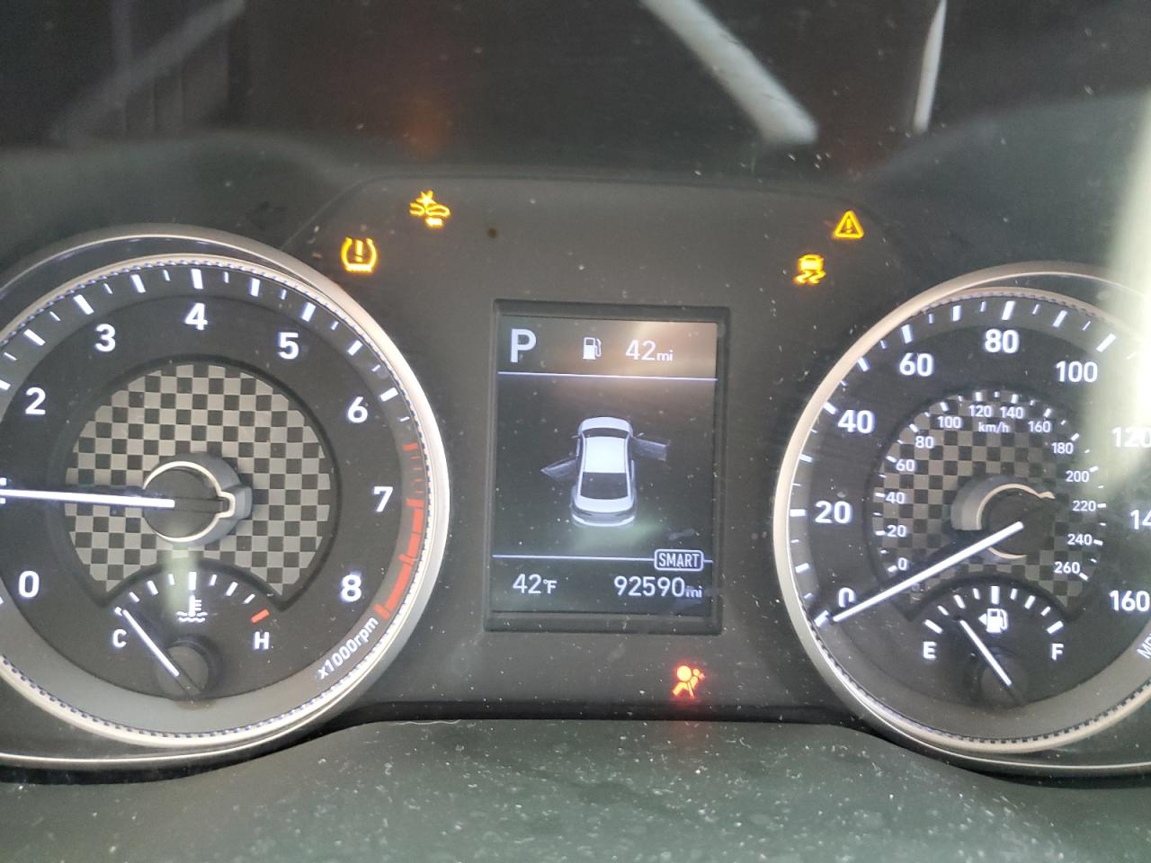 2019 Hyundai Elantra VIN 5NPD84LF6KH481993 Copart auction photo, side / front end damage thumbnail 9