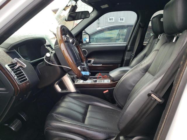 2014 Land Rover Range Rover VIN SALGS2VF2EA127232 Copart auction photo, front end / side damage thumbnail 7