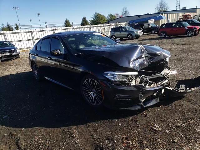 2017 BMW 5er VIN WBAJA7C33HG904294 Copart auction photo, front end / minor dent/scratches damage thumbnail 11