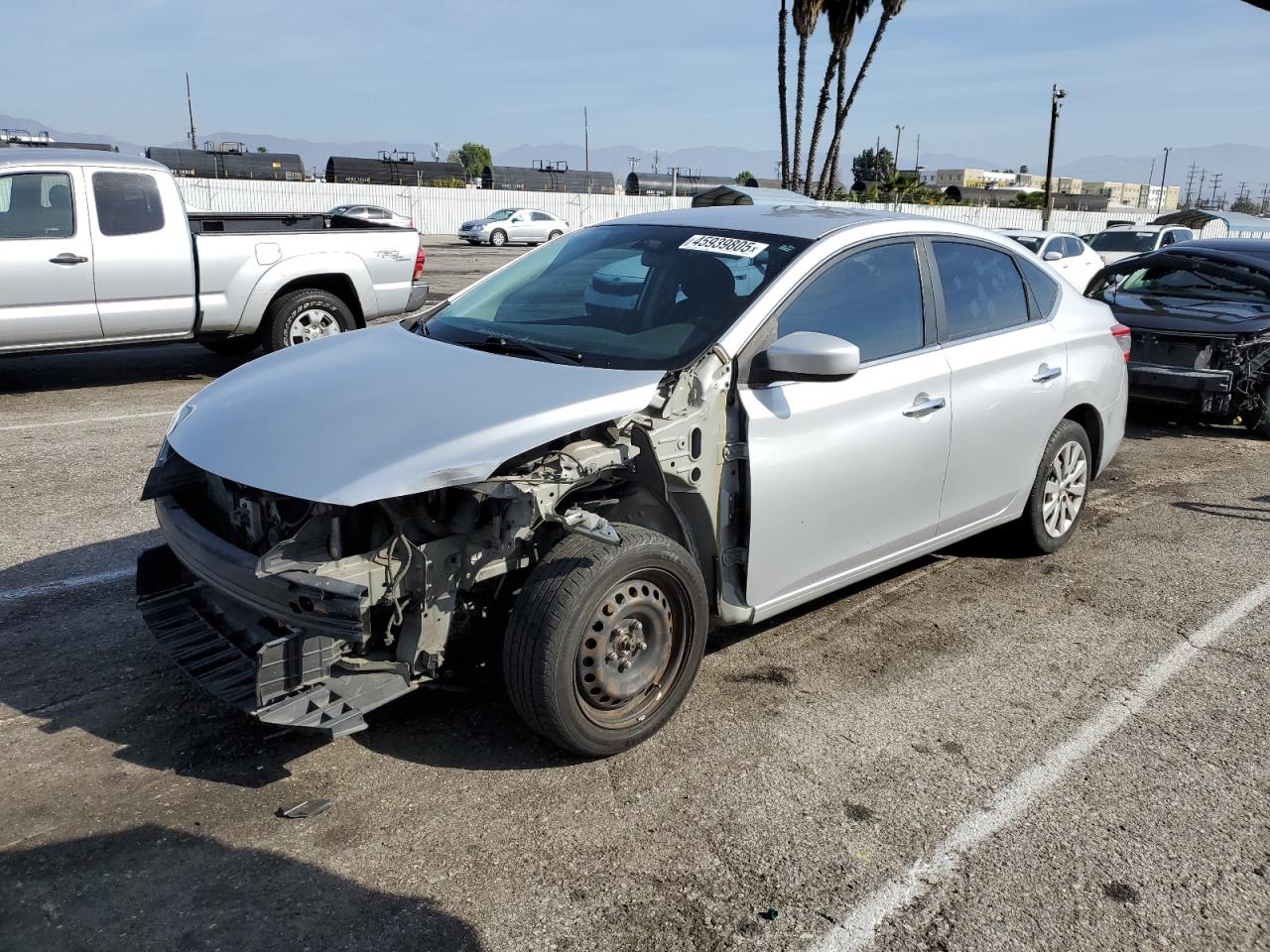2014 Nissan Sentra VIN 3N1AB7AP7EY267901