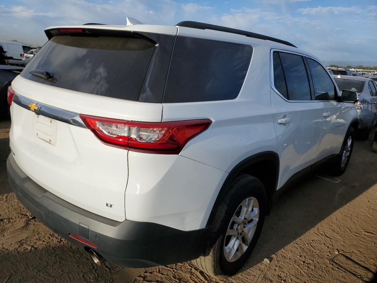 2020 Chevrolet Traverse VIN 1GNEVGKW9LJ296417 Copart auction photo, side damage thumbnail 3