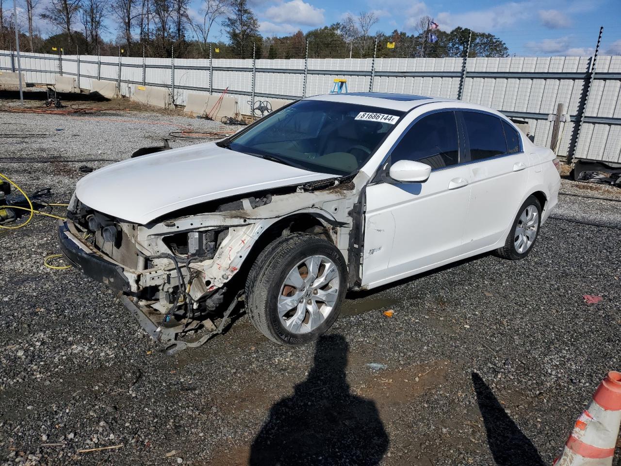 2008 Honda Accord VIN 1HGCP26828A059611