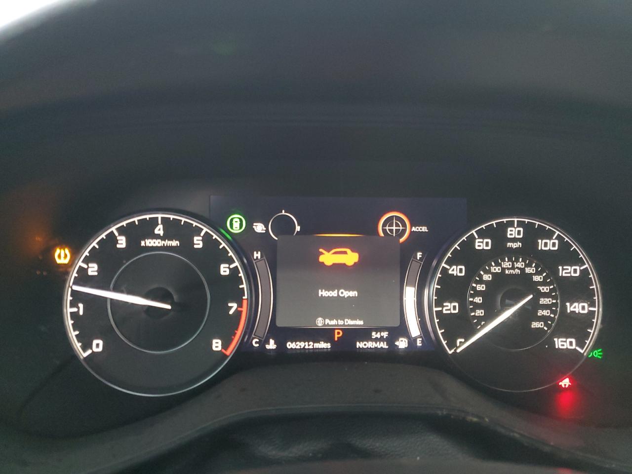 2021 Acura TLX VIN 19UUB5F4XMA011379 Copart auction photo, front end / side damage thumbnail 9