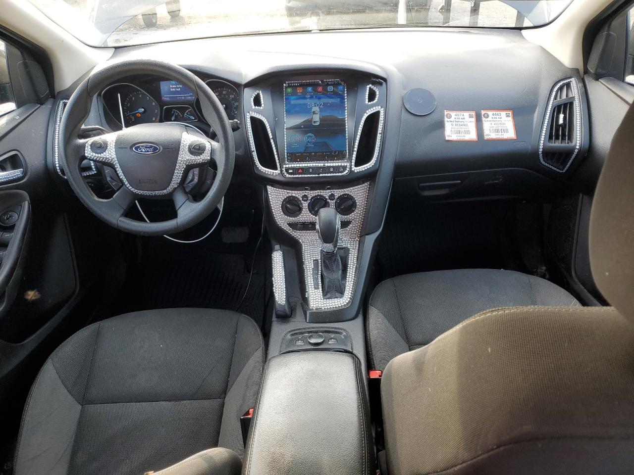 2013 Ford Focus VIN 1FADP3K22DL331881 Copart auction photo, rear end damage thumbnail 8