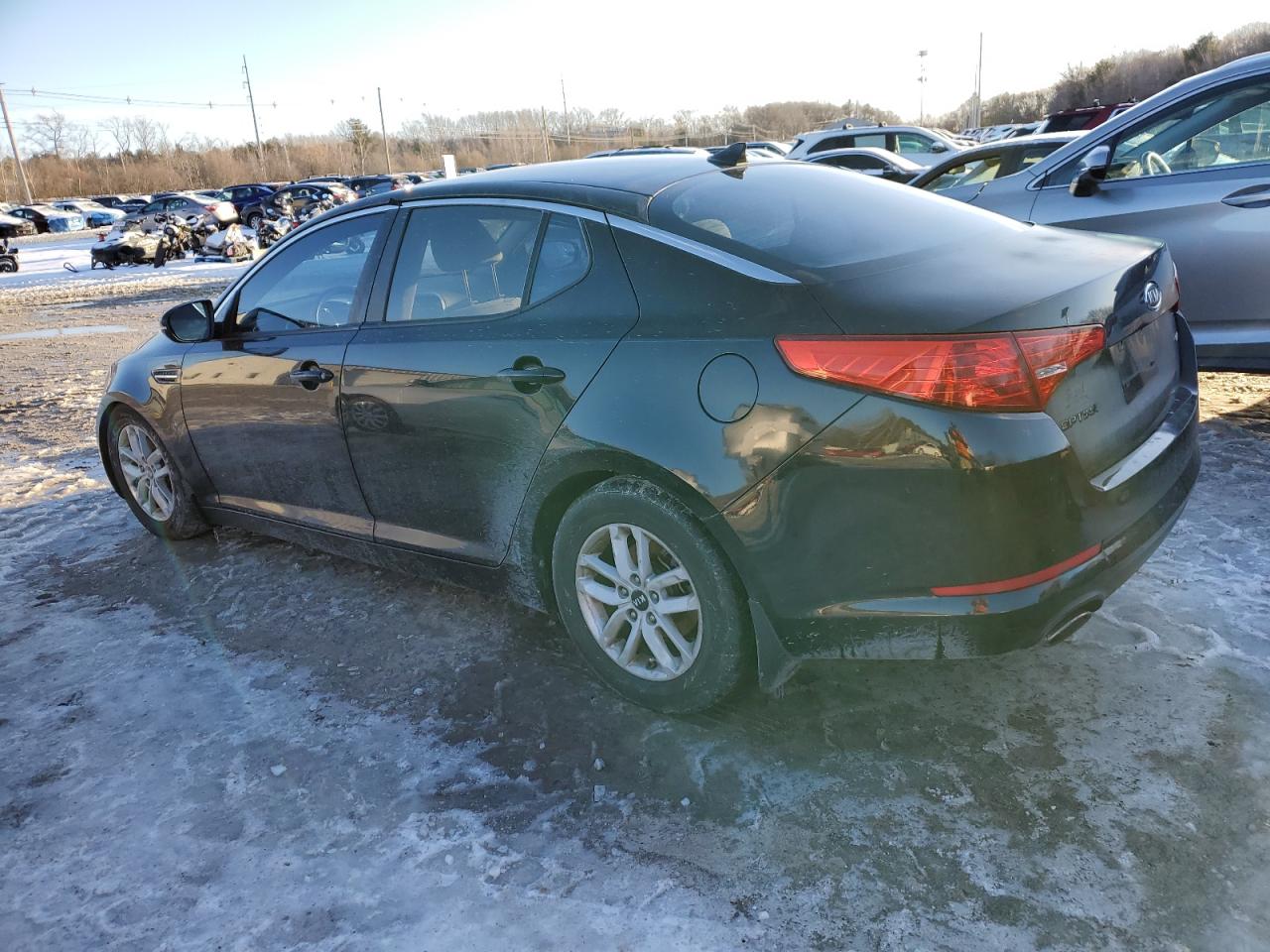 2011 KIA Optima VIN KNAGM4A77B5098985 Copart auction photo, minor dent/scratches damage thumbnail 2
