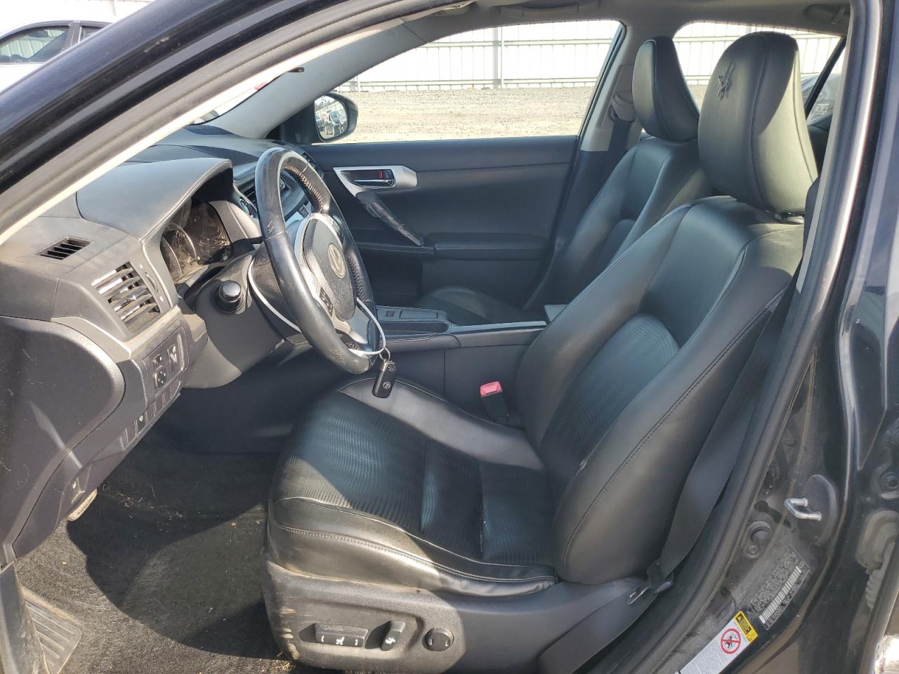 2012 Lexus CT VIN JTHKD5BHXC2115547 Copart auction photo, all over damage thumbnail 7
