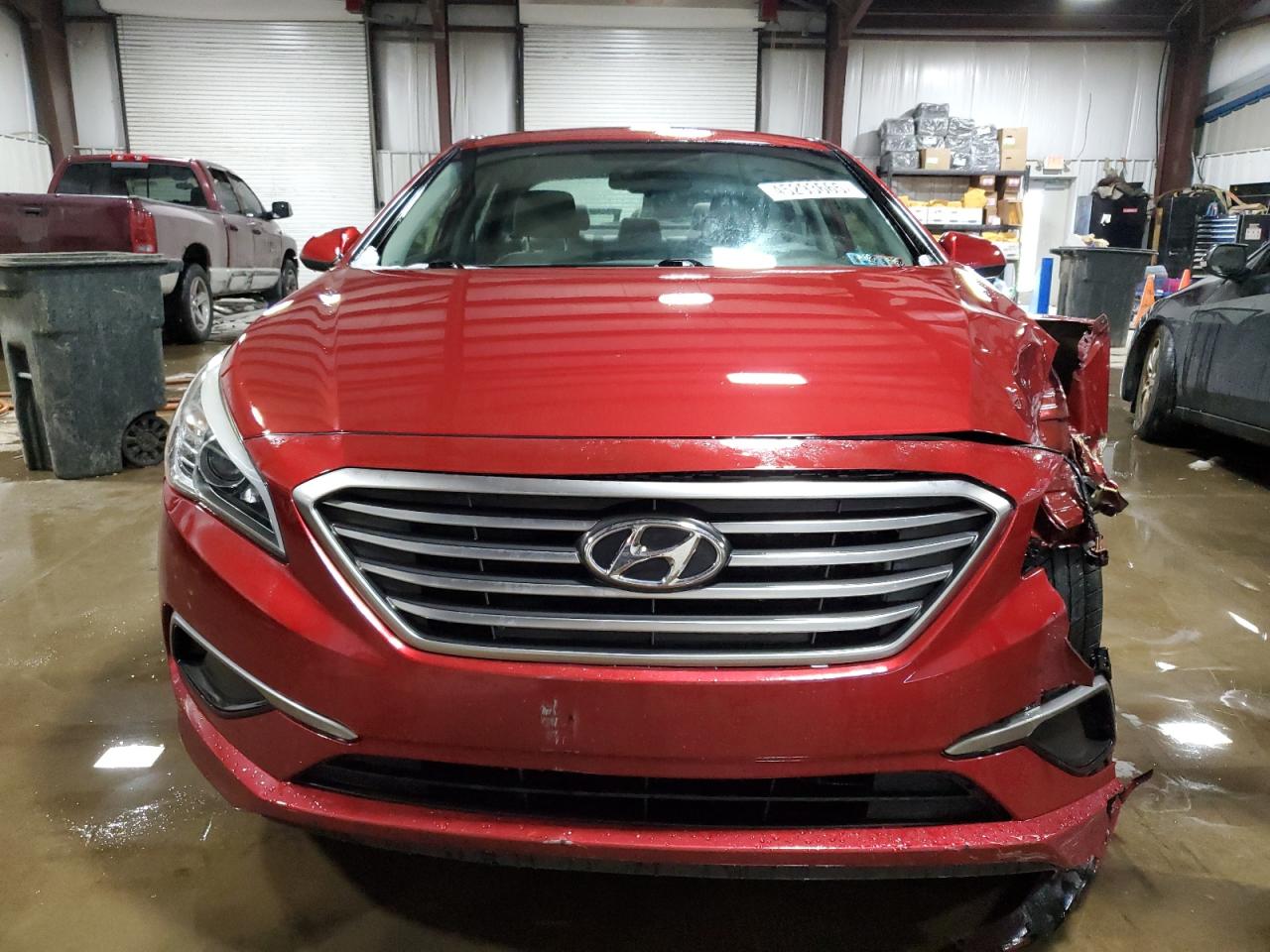 2016 Hyundai Sonata VIN 5NPE24AF0GH317591 Copart auction photo, front end damage thumbnail 5