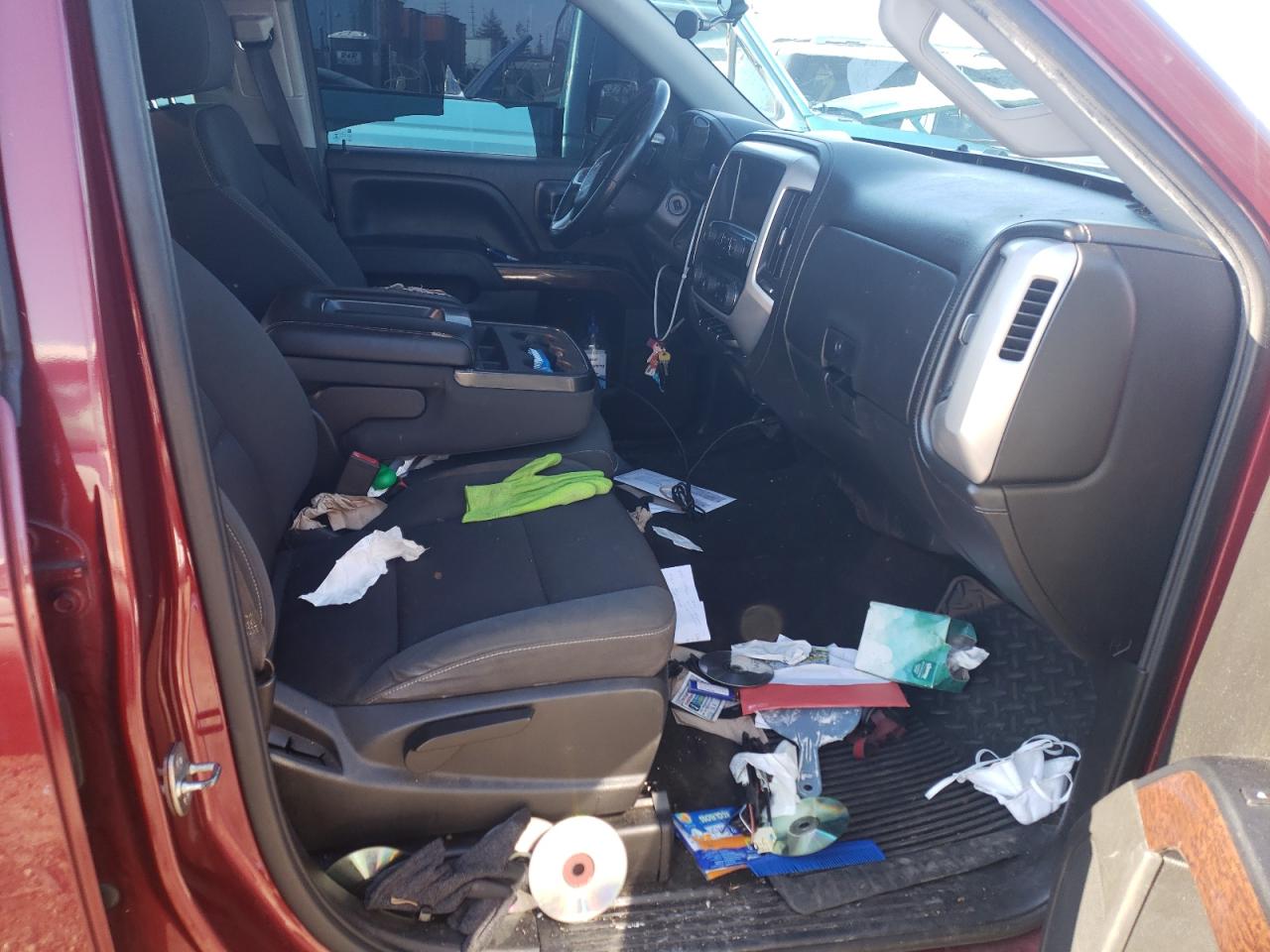 2014 GMC Sierra VIN 1GTV2UEH5EZ173974 Copart auction photo, side / vandalism damage thumbnail 5