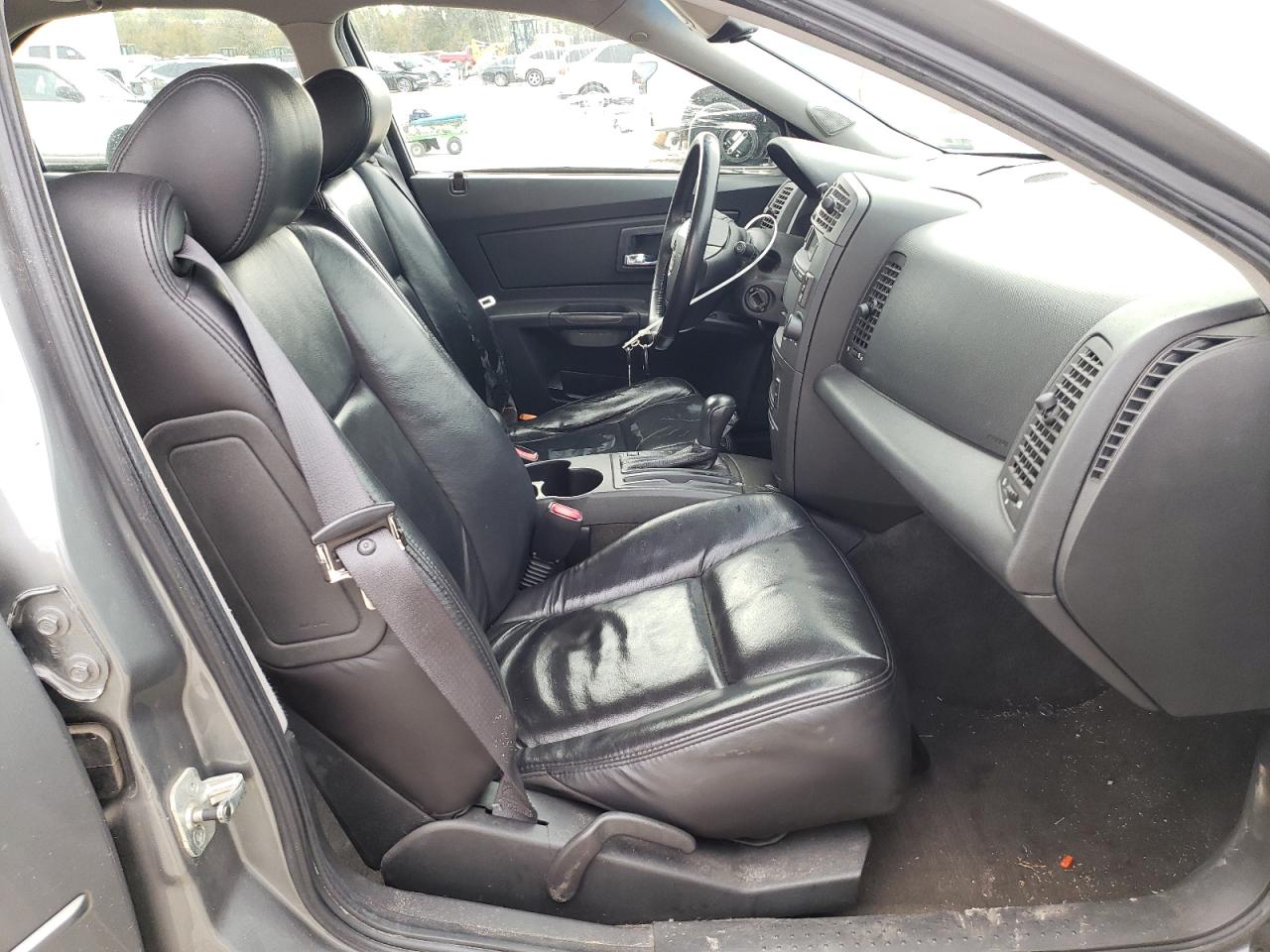 2005 Cadillac CTS VIN 1G6DM56T950232689 Copart auction photo, side damage thumbnail 7