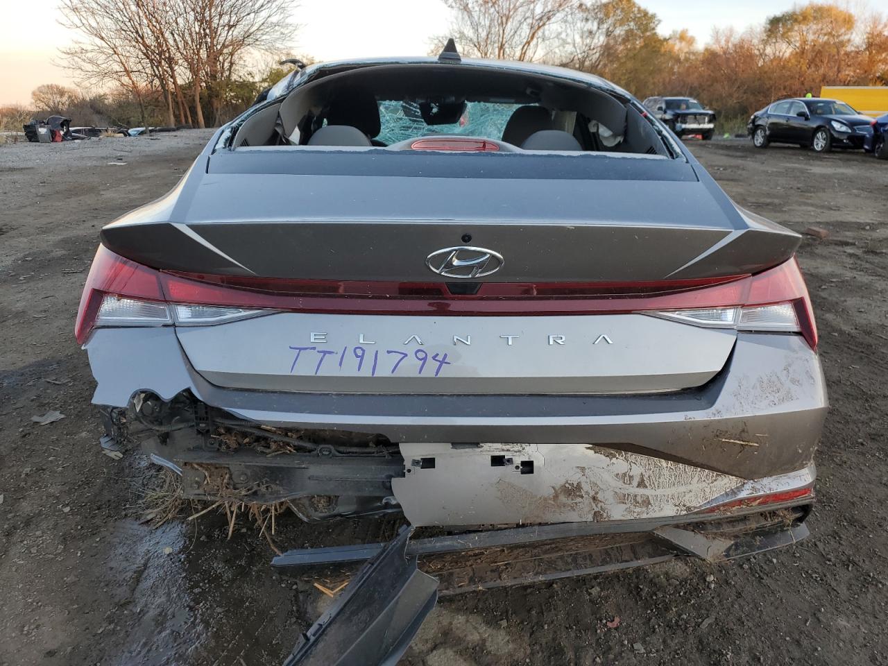 2023 Hyundai Elantra VIN KMHLL4AG3PU542537 Copart auction photo, all over / minor dent/scratches damage thumbnail 6