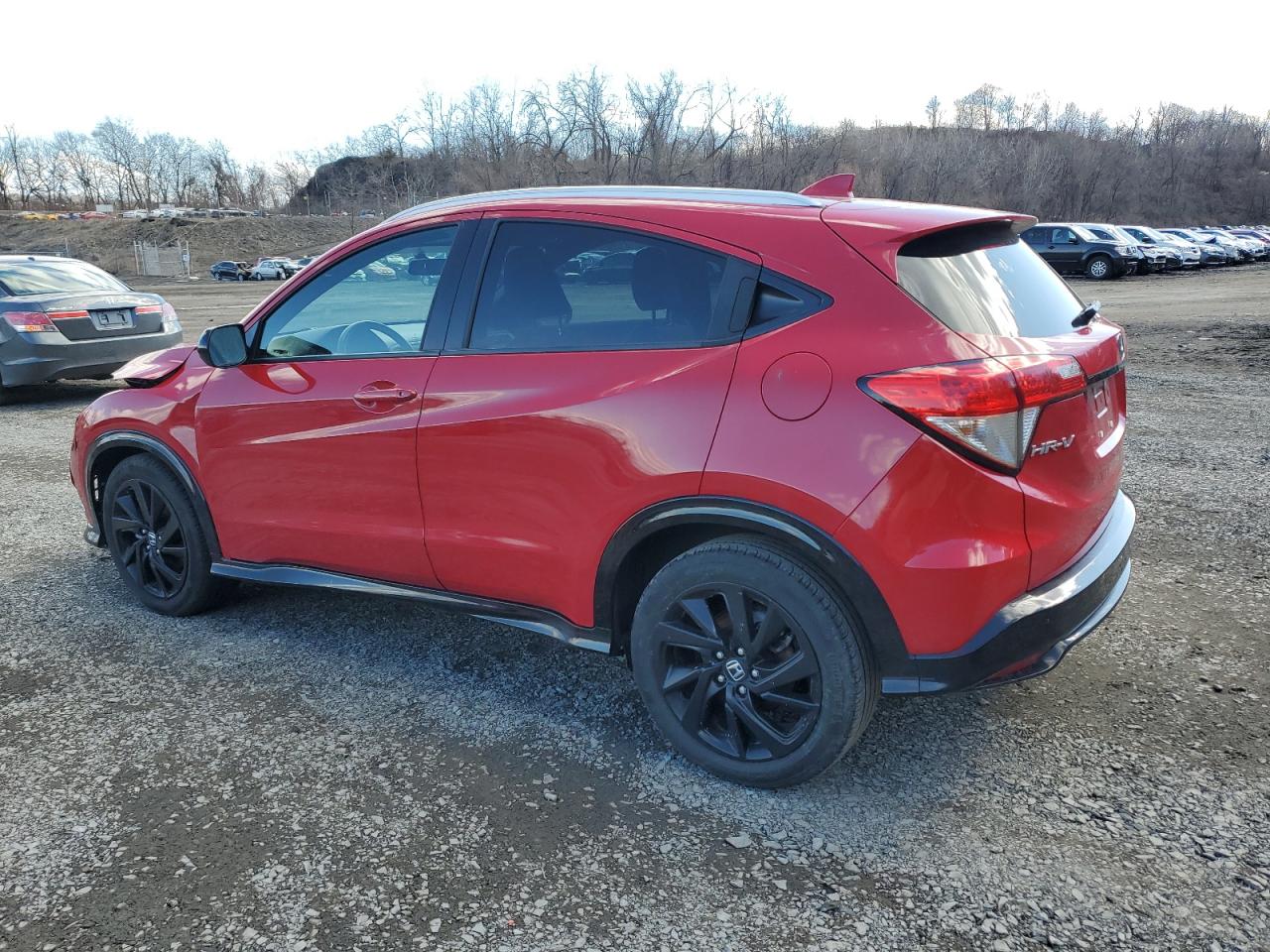 2021 Honda HR-V VIN 3CZRU6H18MM702494 Copart auction photo, front end damage thumbnail 2