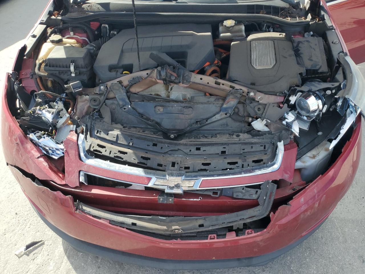 2015 Chevrolet Volt VIN 1G1RB6E46FU112232 Copart auction photo, front end damage thumbnail 12