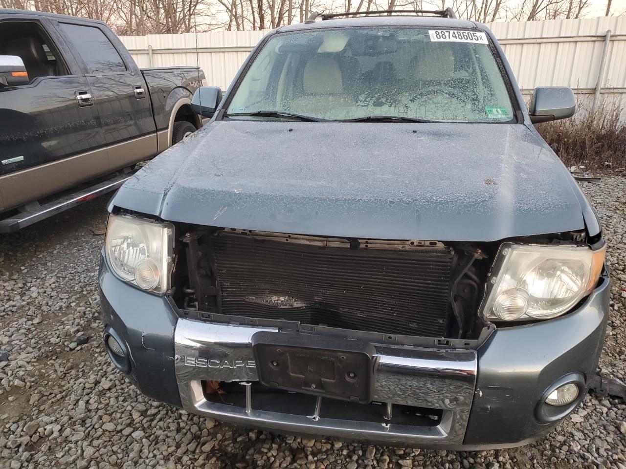 2012 Ford Escape VIN 1FMCU9EG9CKC23203 Copart auction photo, front end damage thumbnail 5