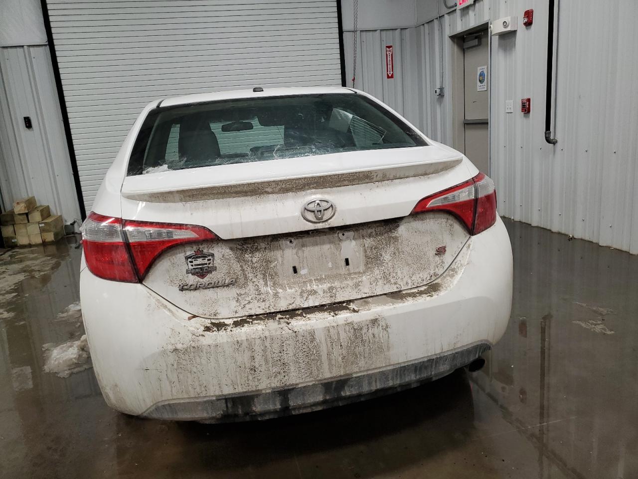 2014 Toyota Corolla VIN 2T1BURHE0EC046314 Copart auction photo, front end damage thumbnail 6