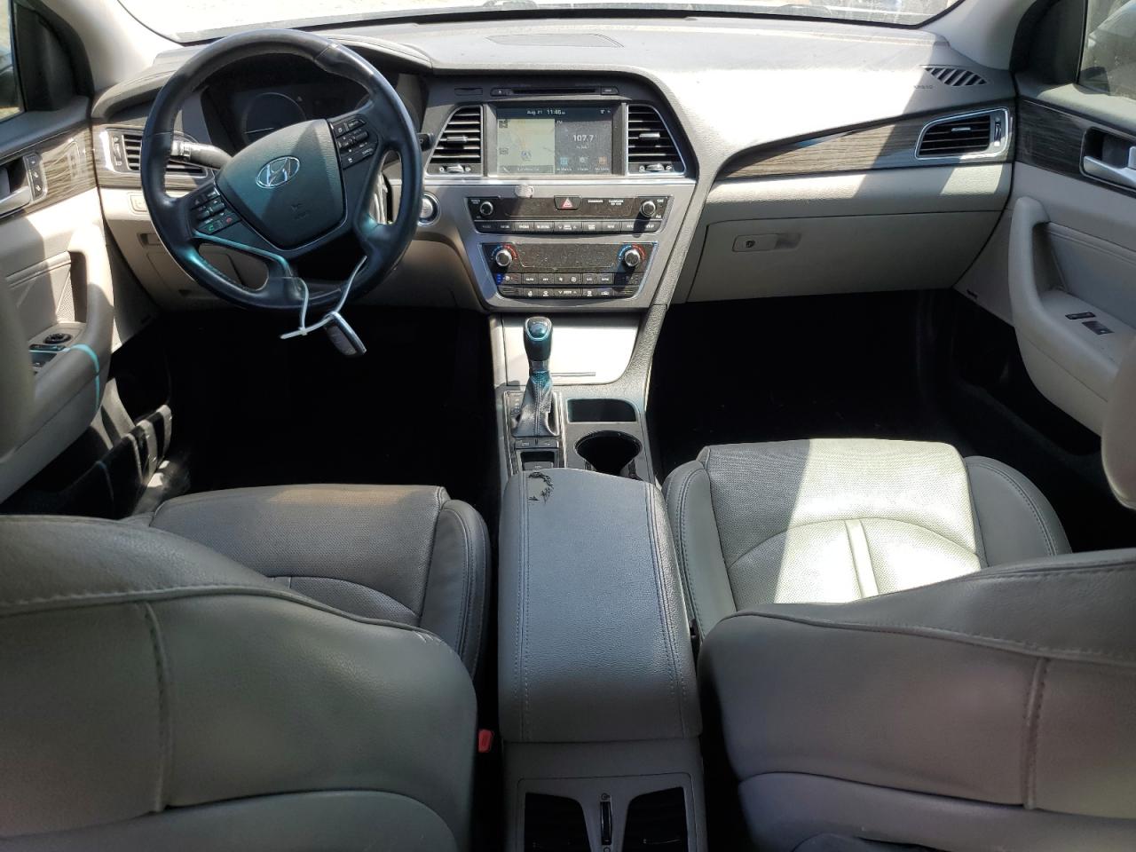2015 Hyundai Sonata VIN 5NPE34AF8FH212504 Copart auction photo, front end damage thumbnail 8