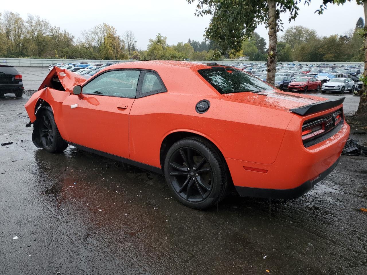2017 Dodge Challenger VIN 2C3CDZAG1HH592778 Copart auction photo, front end / undercarriage damage thumbnail 2