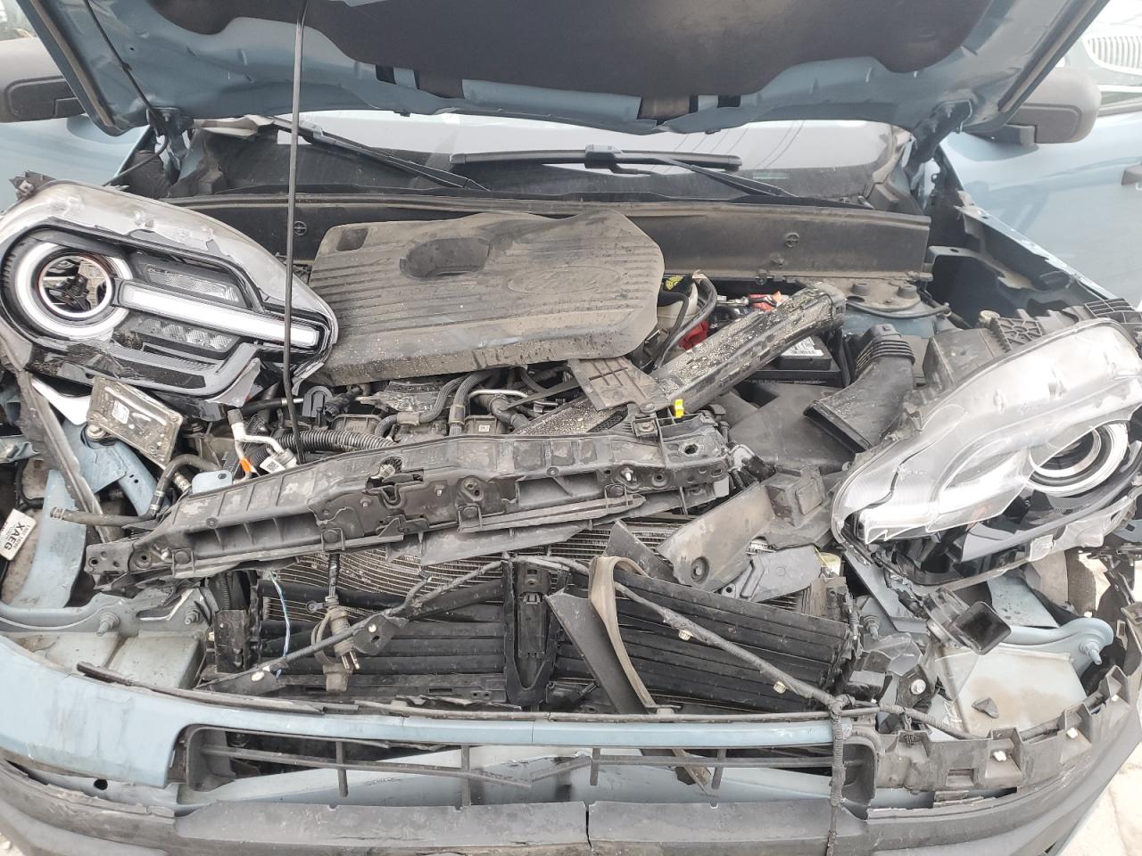 2021 Ford Bronco VIN 3FMCR9D91MRA77803 Copart auction photo, front end damage thumbnail 13