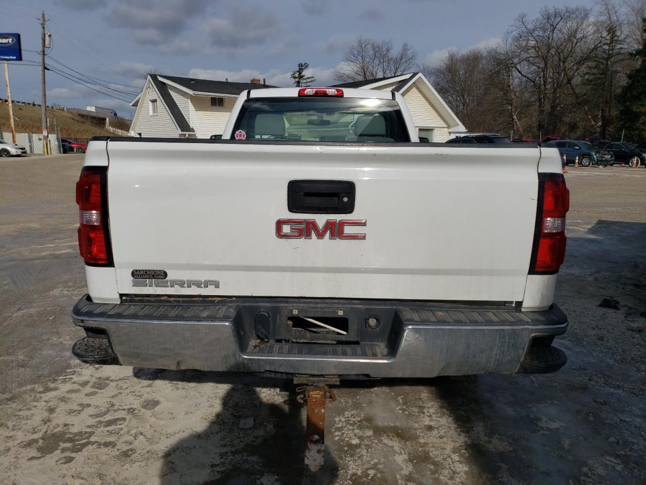 2015 GMC Sierra VIN 1GTN1TECXFZ904076 Copart auction photo, front end / side damage thumbnail 6
