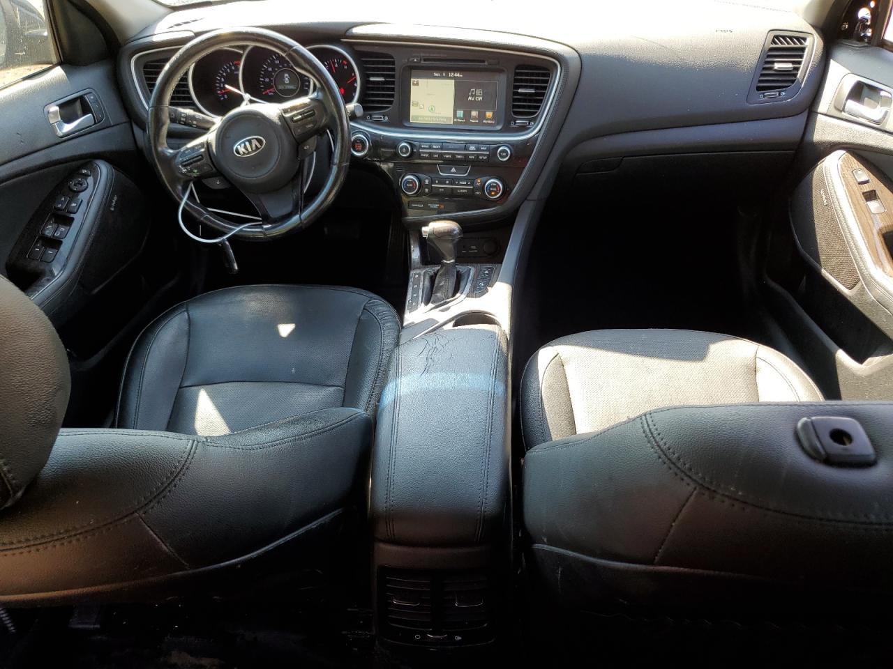 2015 KIA Optima VIN 5XXGN4A75FG508961 Copart auction photo, side / top/roof damage thumbnail 8