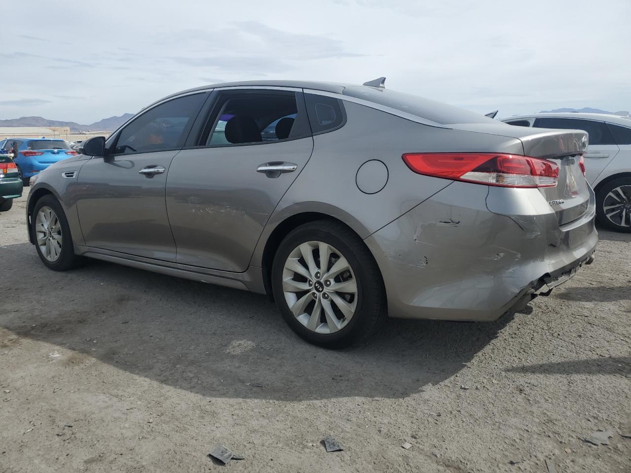 2016 KIA Optima VIN 5XXGT4L39GG002437 Copart auction photo, side damage thumbnail 2