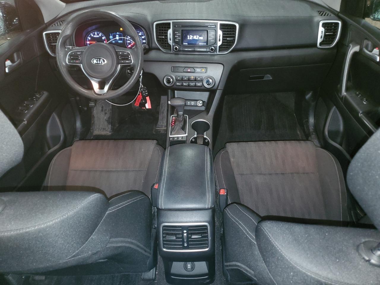 2017 KIA Sportage VIN KNDPMCACXH7283538 Copart auction photo, front end damage thumbnail 8