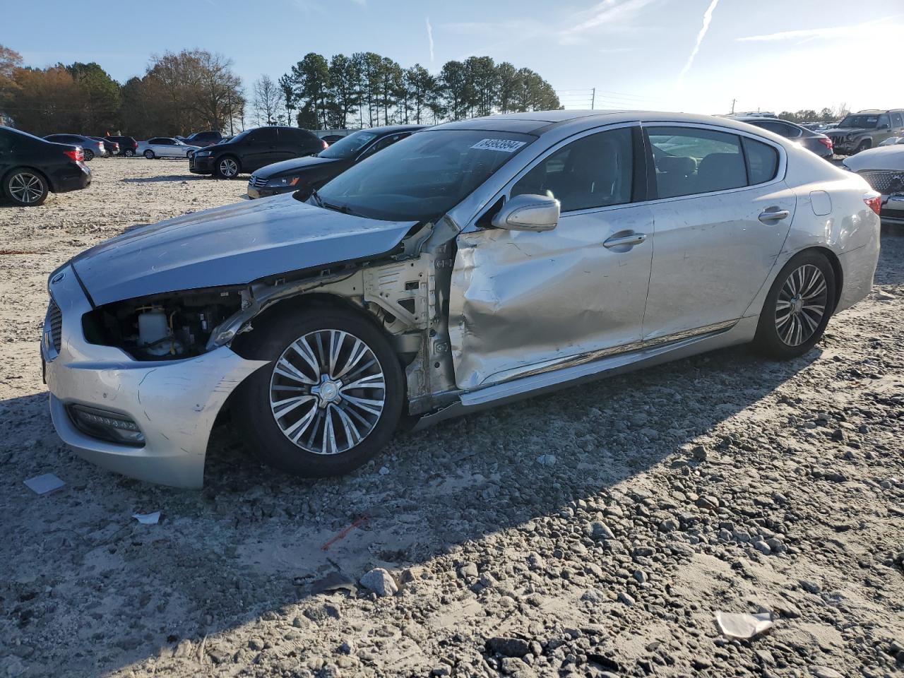 2017 KIA K900 VIN KNALU4D36H6035113 - Copart auction photo