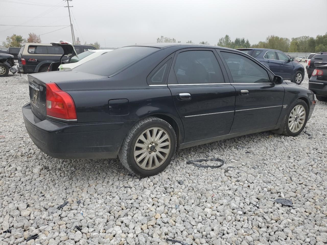 2004 Volvo S80 VIN YV1TS91ZX41343708 Copart auction photo, mechanical damage thumbnail 3