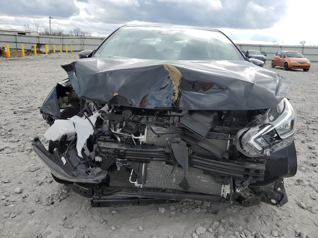 2024 Nissan Versa VIN 3N1CN8EV9RL832246 Copart auction photo, front end damage thumbnail 5
