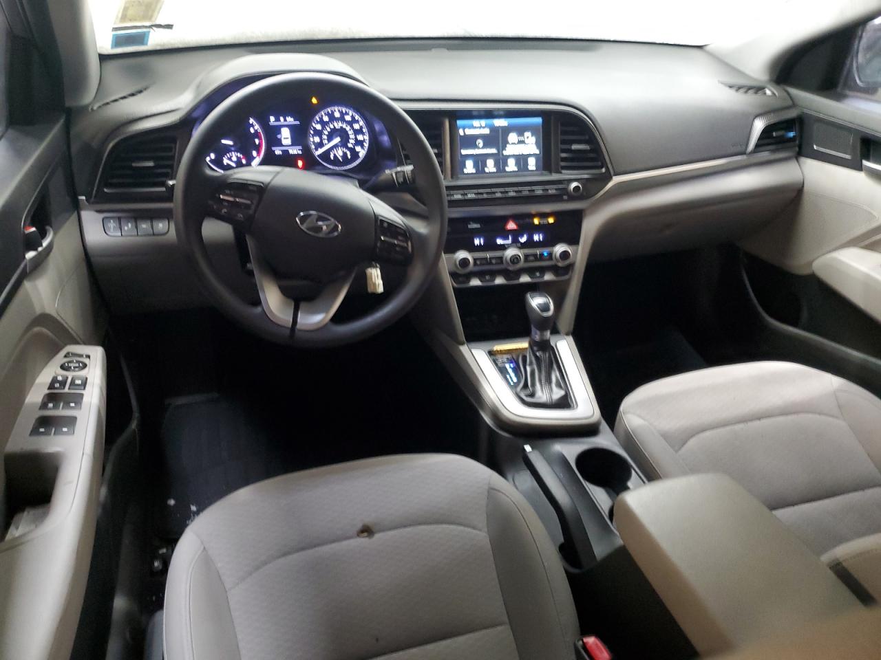 2020 Hyundai Elantra VIN 5NPD84LF9LH597707 Copart auction photo, vandalism damage thumbnail 8
