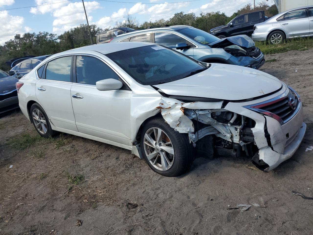 2014 Nissan Altima VIN 1N4AL3AP4EC179115 Copart auction photo, front end / water/flood damage thumbnail 4