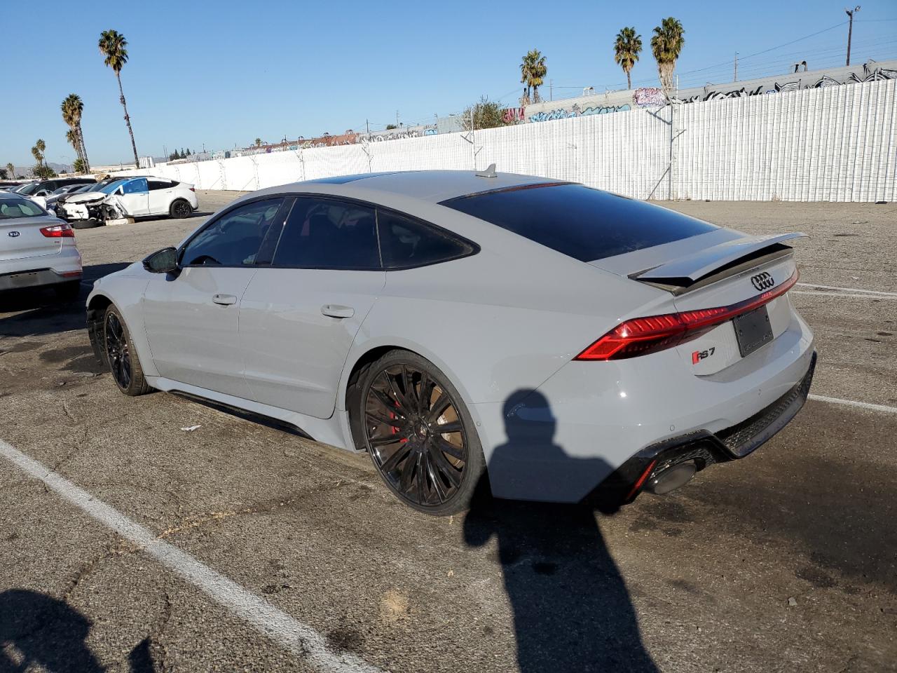 2023 Audi S7 VIN WUAPCBF25PN905991 Copart auction photo, front end / minor dent/scratches damage thumbnail 2