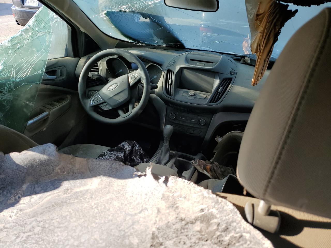 2017 Ford Escape VIN 1FMCU9GD4HUD77459 Copart auction photo, burn - engine damage thumbnail 8