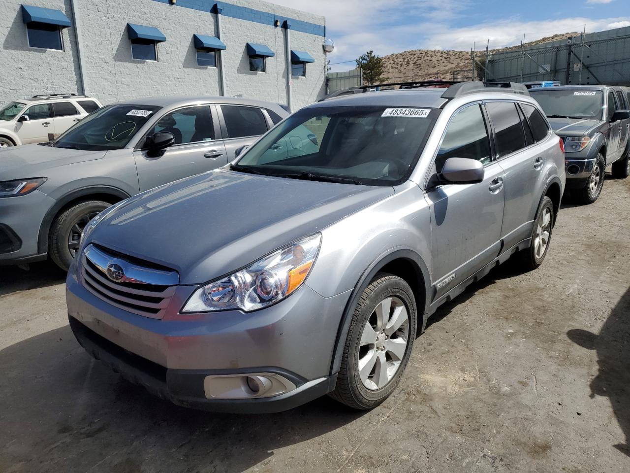 2011 Subaru Outback VIN 4S4BRBFC1B3355476