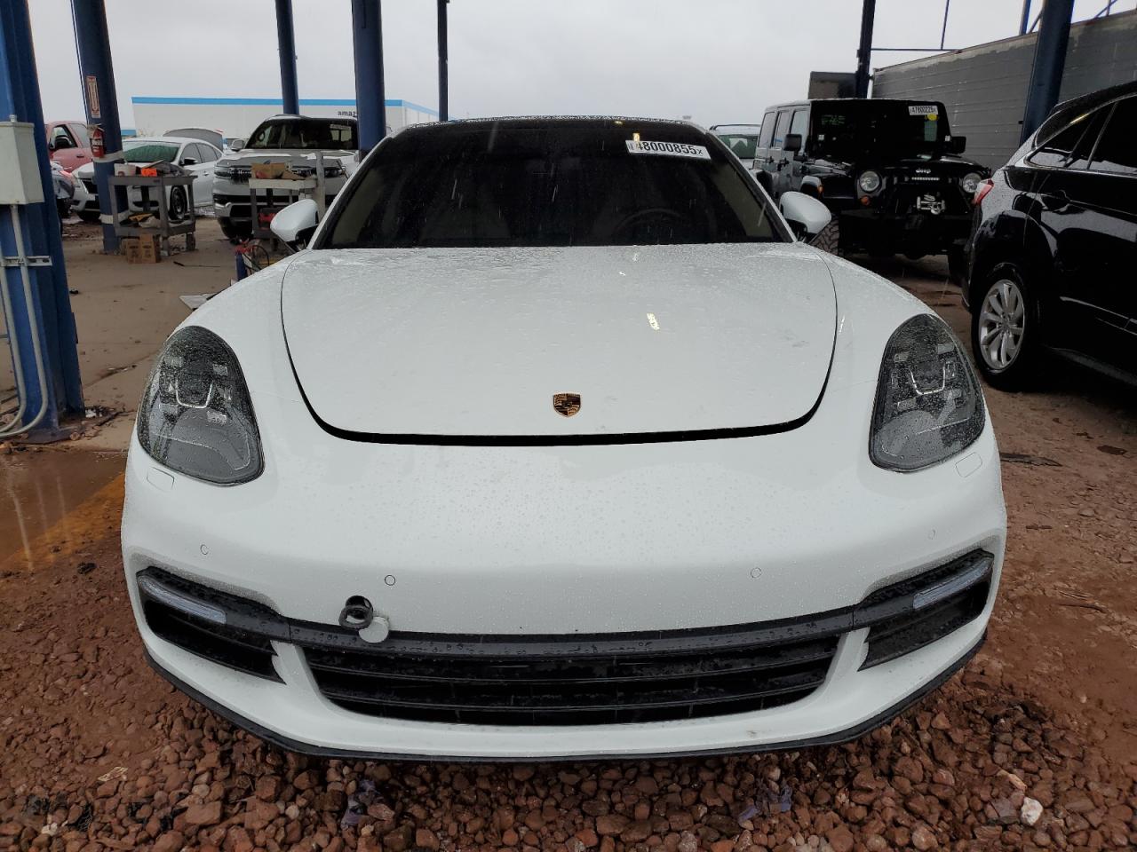 2017 Porsche Panamera VIN WP0AA2A77HL103502 Copart auction photo, undercarriage damage thumbnail 5