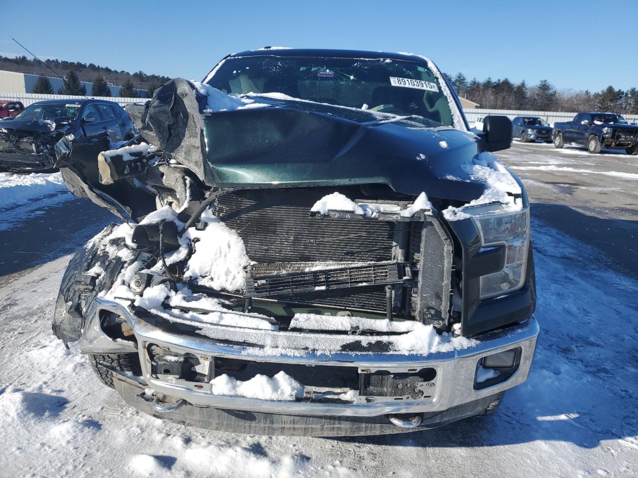 2016 Ford F-150 VIN 1FTEW1EF9GKF59701 Copart auction photo, front end damage thumbnail 5