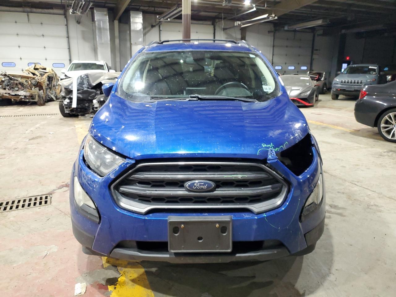 2018 Ford EcoSport VIN MAJ6P1CL2JC165636 Copart auction photo, all over damage thumbnail 5