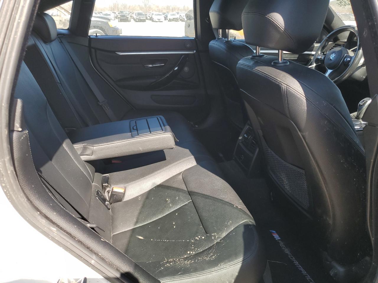 2017 BMW 4er VIN WBA4E5C38HG811034 Copart auction photo, undercarriage / all over damage thumbnail 10