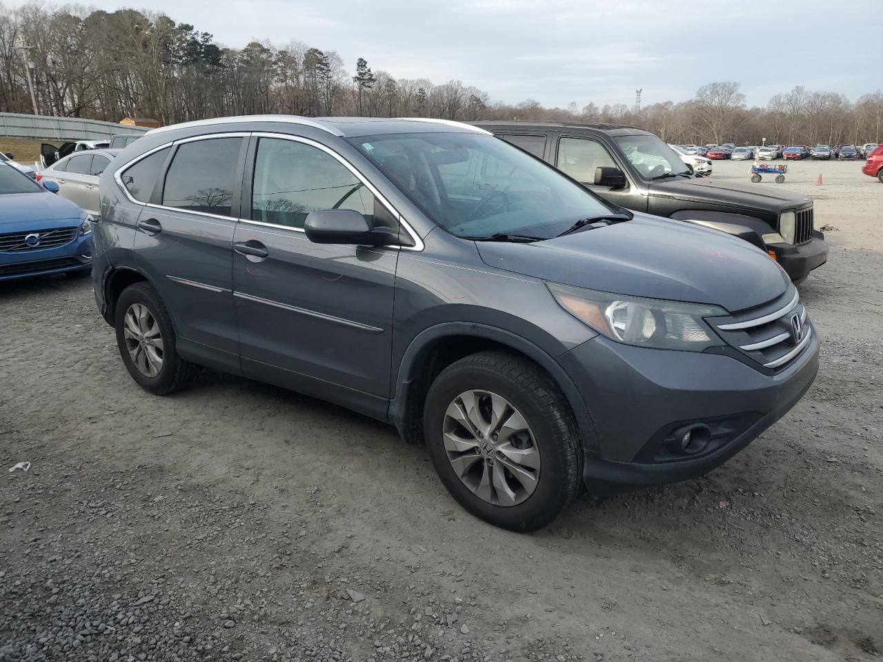 2013 Honda CR-V VIN 2HKRM4H76DH651873 Copart auction photo, rear end / minor dent/scratches damage thumbnail 4