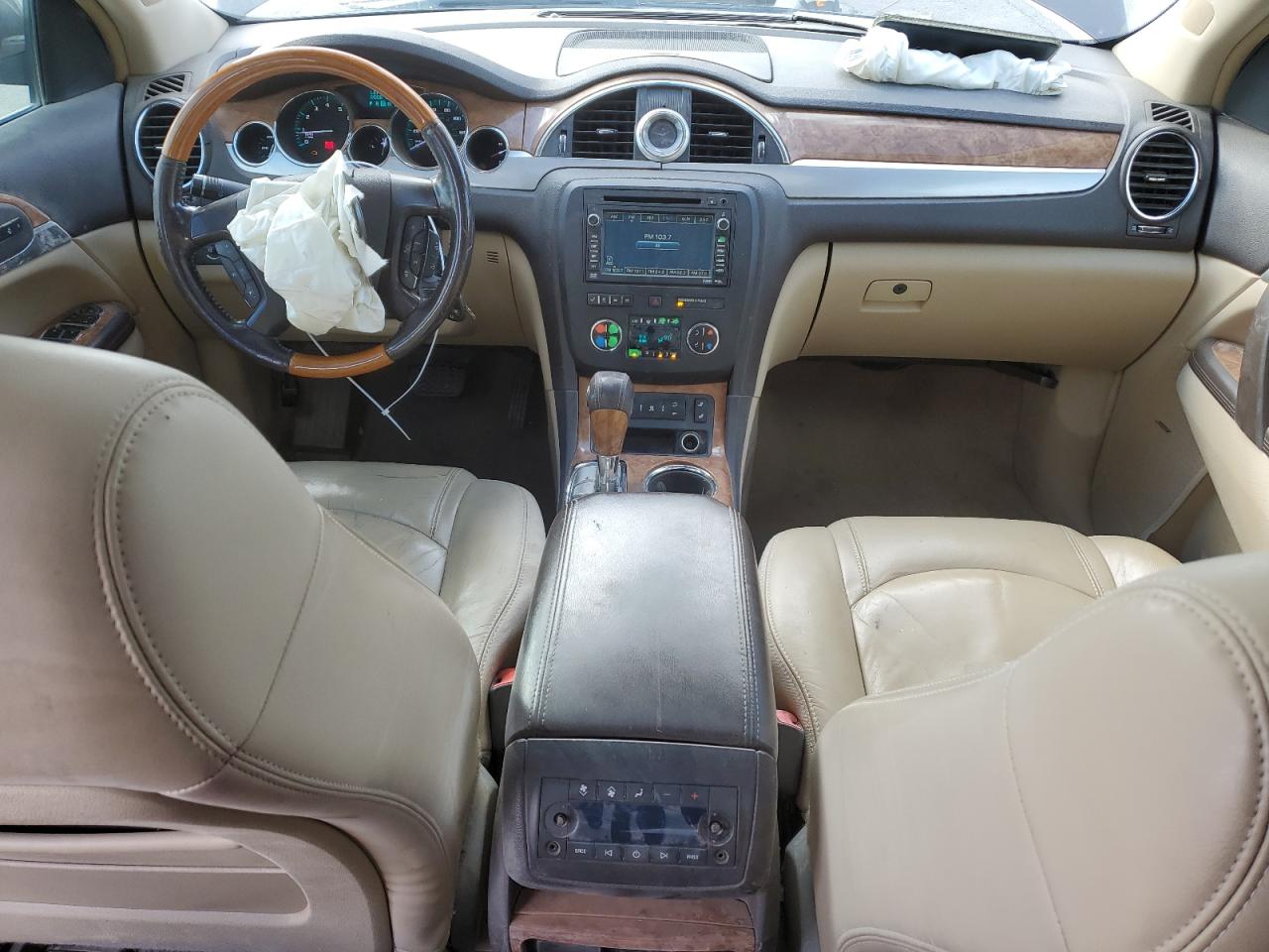 2009 Buick Enclave VIN 5GAER23D99J201359 Copart auction photo, undercarriage / side damage thumbnail 8