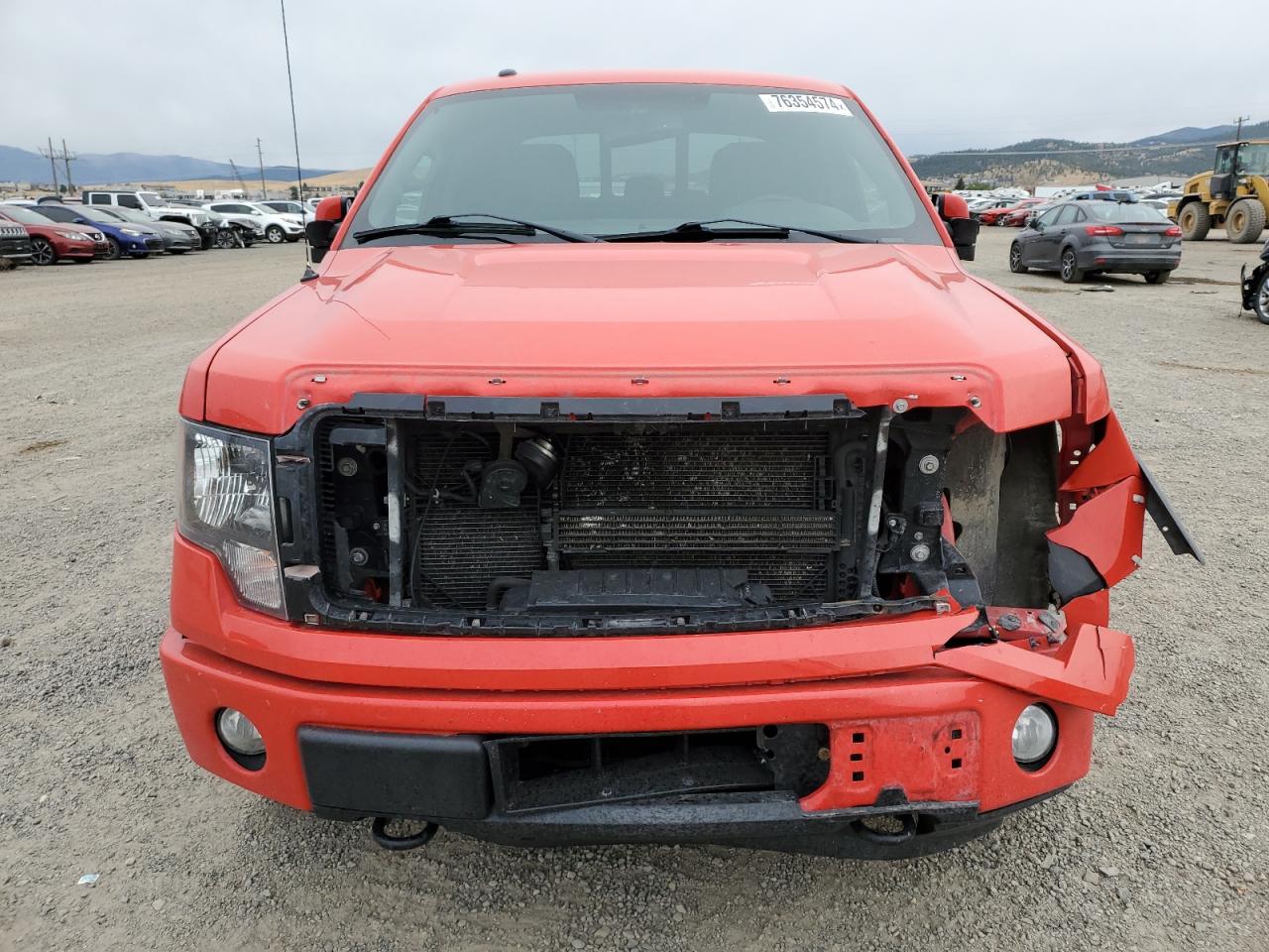 2014 Ford F-150 VIN 1FTFW1ETXEKD32833 Copart auction photo, front end / side damage thumbnail 5